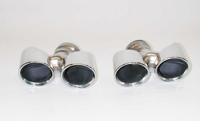 Racing Dynamics Sport Quad Style Tailpipe Tips - Porsche 991 2012-16