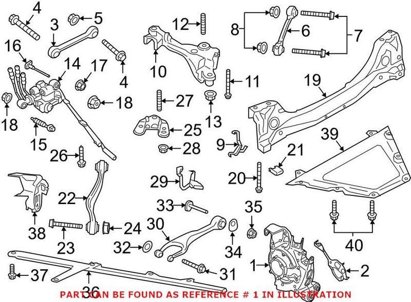 Suspension Knuckle – Rear Pasenger Side