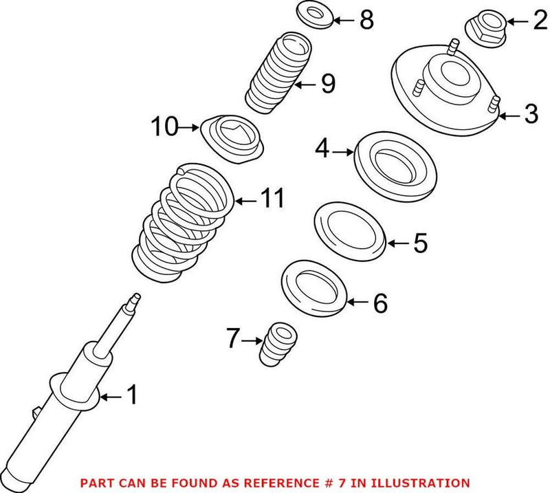 Bump Stop – Front (w/ PASM)