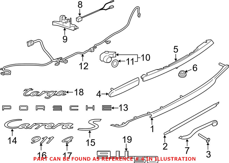 Bumper Reflector – Rear Driver Side