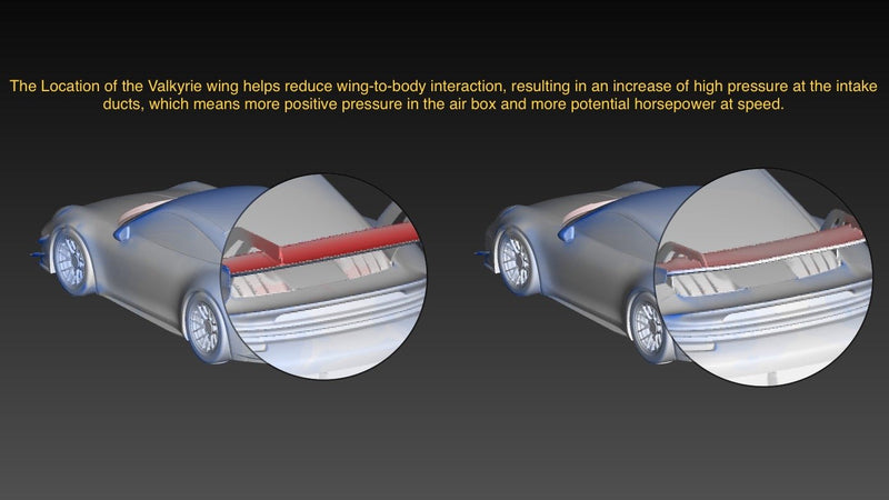 992 GT3 "Valkyrie" Carbon Swan Neck Wing Package