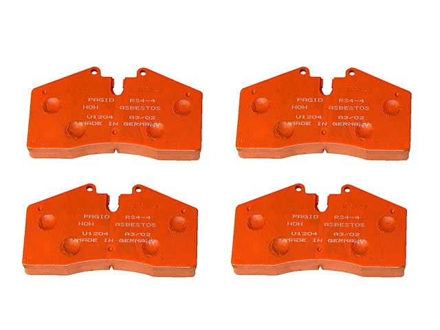 PAGID RACING Brake Pad Set - 1204-RS29