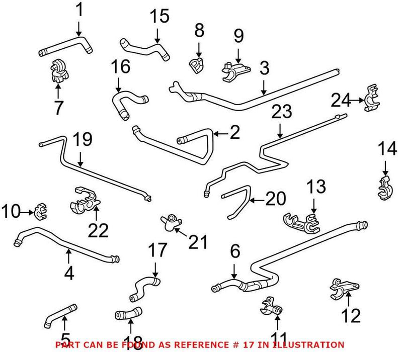 Engine Coolant Hose