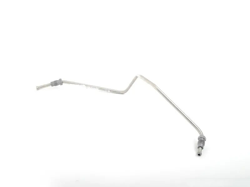 Turbocharger oil feed line