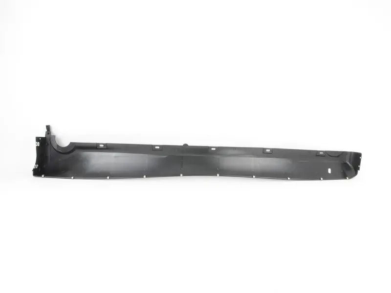 Right Side Skirt - Satin Black