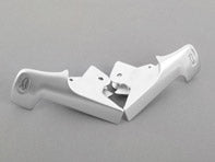 Trunk And Engine Lid Release Lever Set - Silver