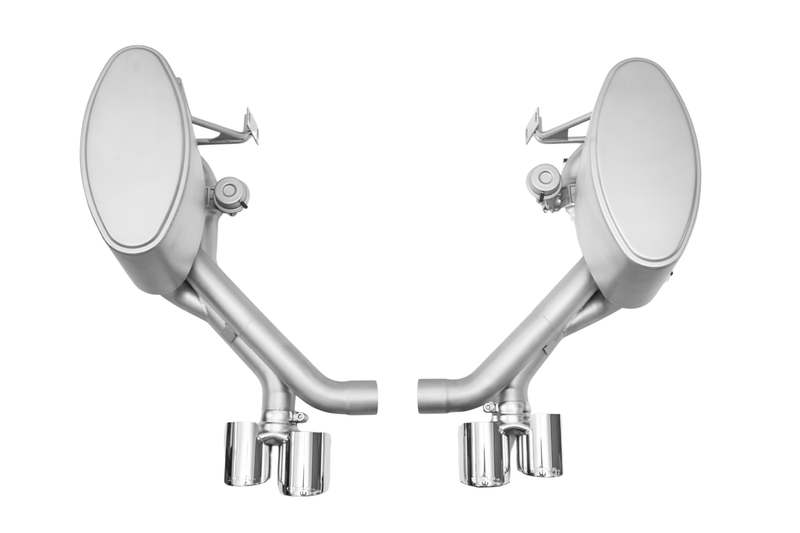 Porsche 997.2 Carrera SOUL Valved Side Mufflers