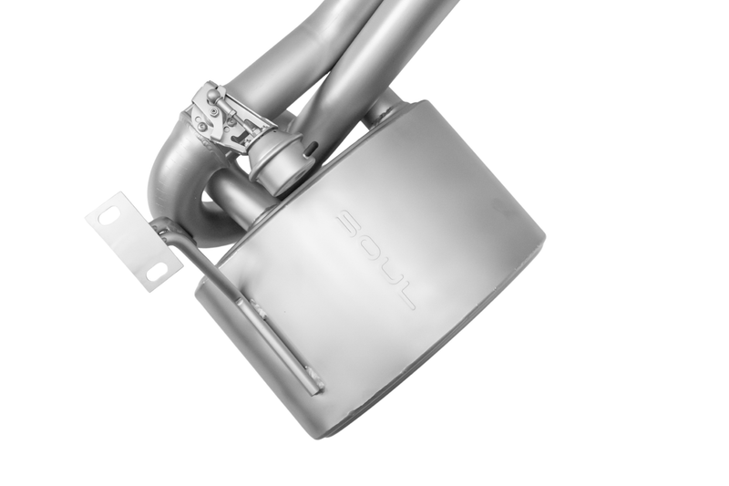 Porsche 997.2 Carrera SOUL Valved Side Mufflers