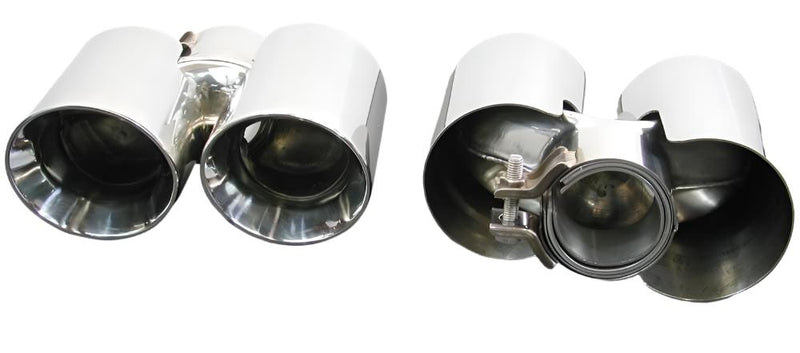 Racing Dynamics Dual Tailpipe Tips / Porsche 997