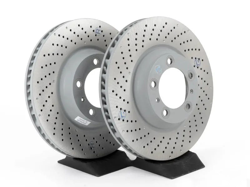 Front Brake Rotors - Pair 13.78" (350mm)