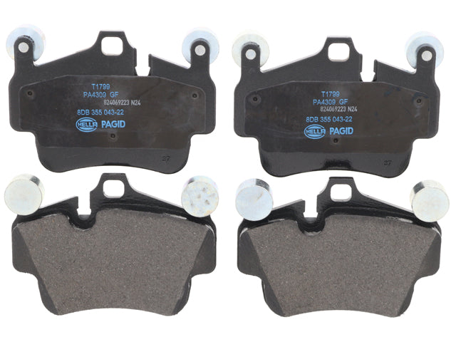 HELLA BRAKE SYSTEMS Brake Pad Set 355014161