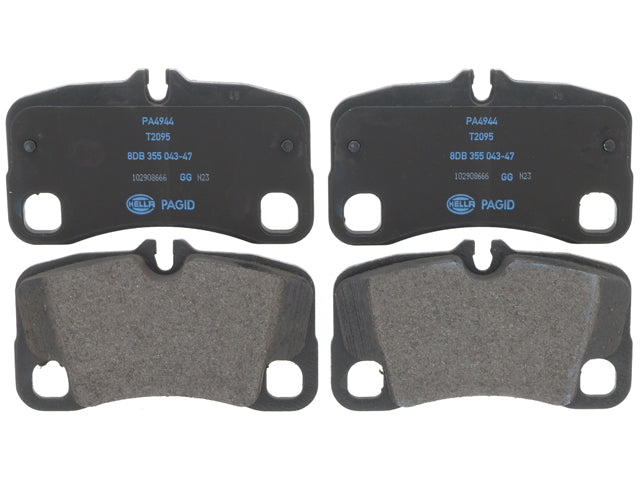 HELLA BRAKE SYSTEMS Brake Pad Set 355043471