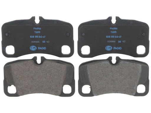 HELLA BRAKE SYSTEMS Brake Pad Set 355043471