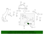 Genuine Porsche parts diagram
