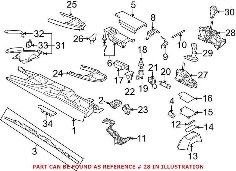 Automatic Transmission Shift Lever (Automatic Transmission)