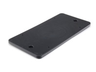 Rear License Plate Mount - Black