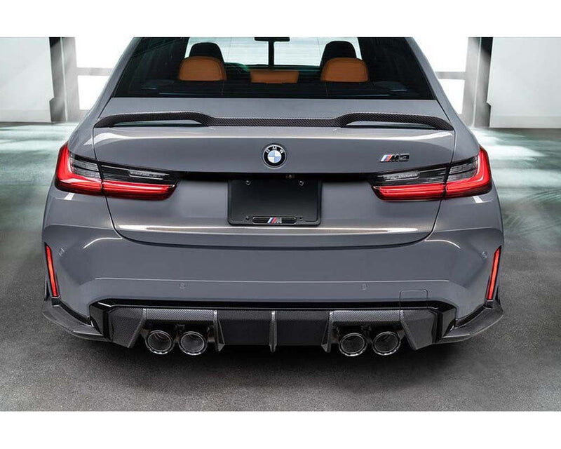 Vorsteiner VRS Aero Rear Diffuser Carbon Fiber PP 2x2 Glossy For BMW M3/M4 G8X - BMV3350