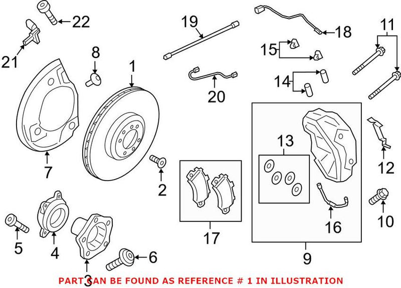 Disc Brake Rotor – Front Driver Side