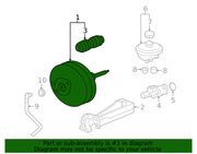 Genuine Porsche parts diagram