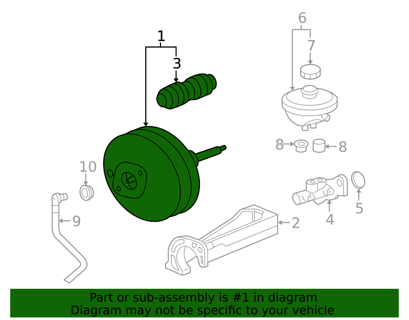 Genuine Porsche parts diagram
