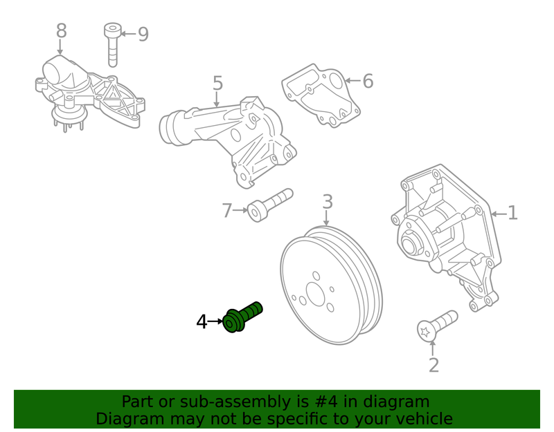 Genuine Porsche parts diagram