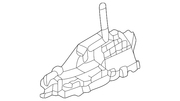 Genuine Porsche parts diagram
