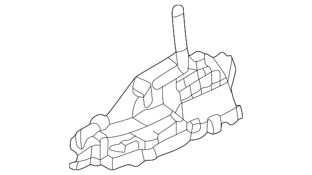Genuine Porsche parts diagram