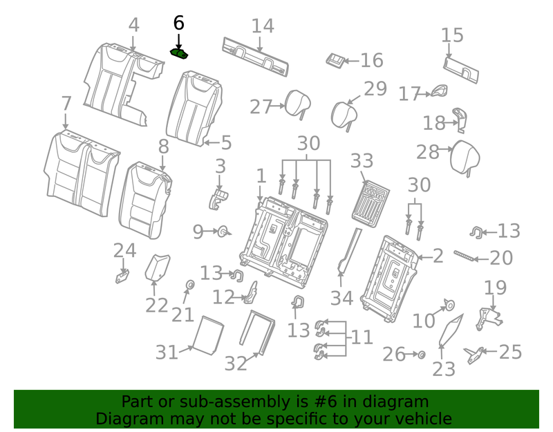Genuine Porsche parts diagram
