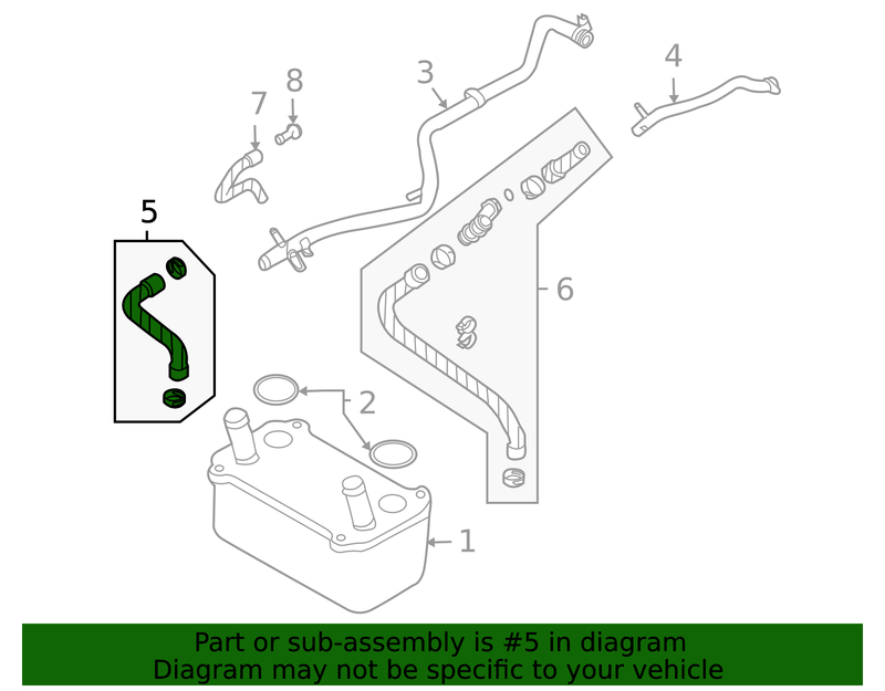 Genuine Porsche parts diagram