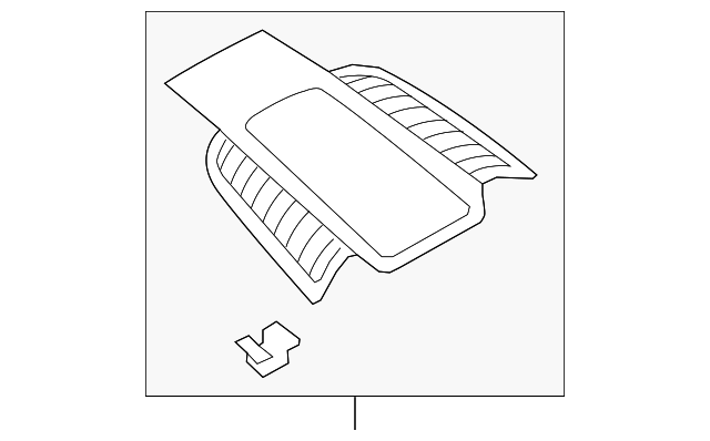 Genuine Porsche parts diagram