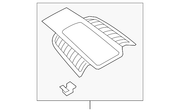 Genuine Porsche parts diagram