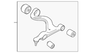 Genuine Porsche parts diagram
