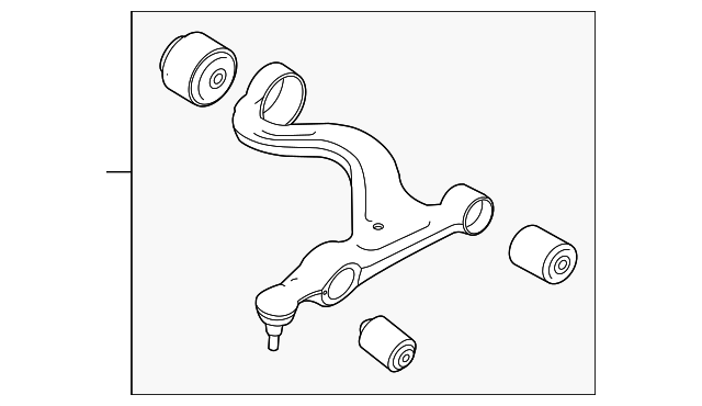 Genuine Porsche parts diagram