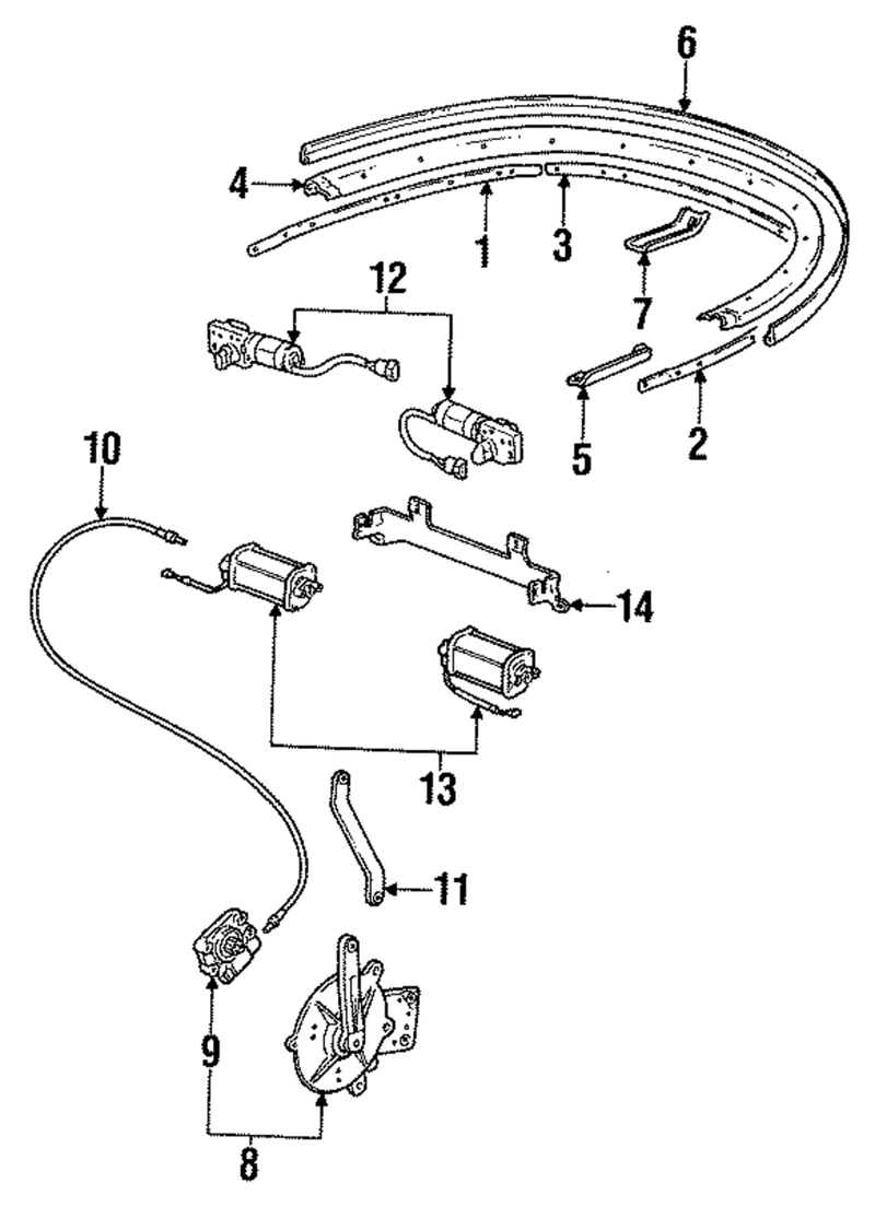 Genuine Porsche parts diagram