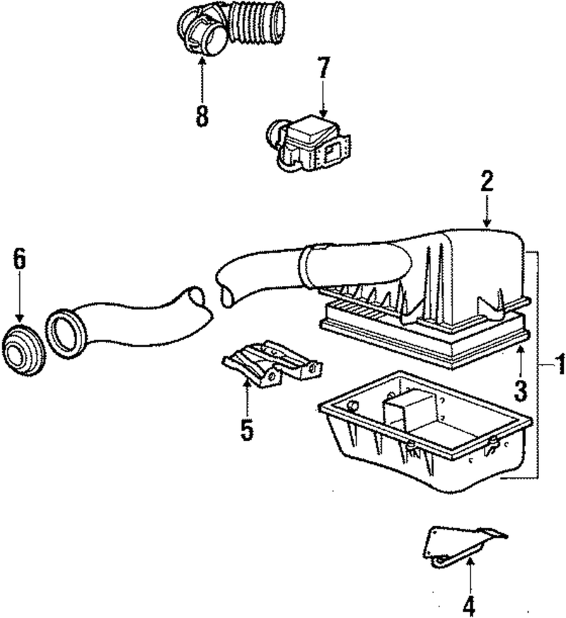Genuine Porsche parts diagram