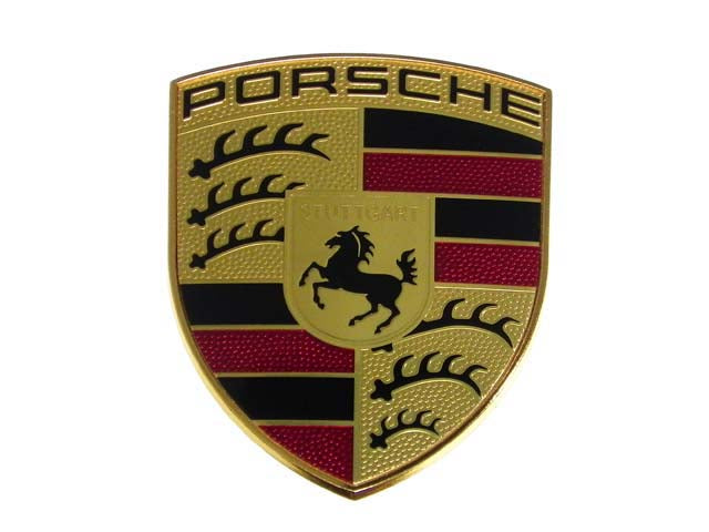 GENUINE PORSCHE Hood Emblem - 9P1-853-601