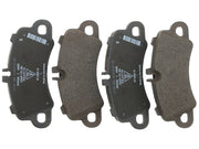HELLA BRAKE SYSTEMS Brake Pad Set - 355039101