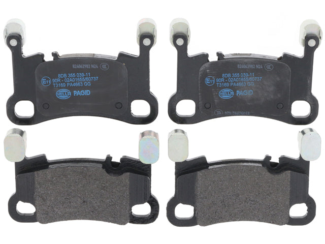 HELLA BRAKE SYSTEMS Brake Pad Set - 355039111