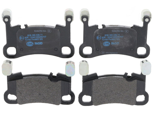 HELLA BRAKE SYSTEMS Brake Pad Set - 355039111