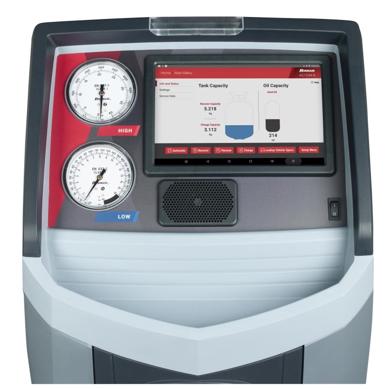 Robinair A/C Service Machine AC1234-9