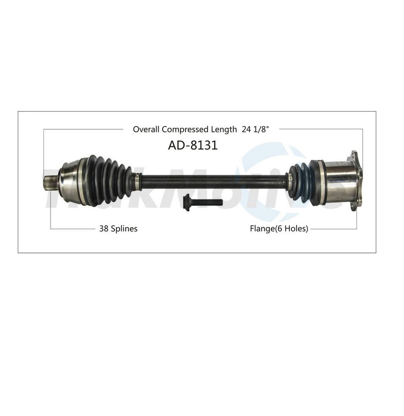 CV Axle Shaft – Front Driver Side