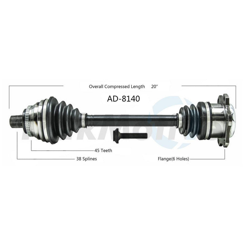 CV Axle Shaft – Front Driver Side