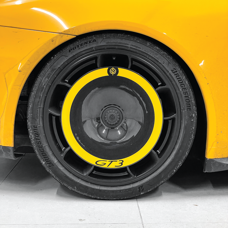 CARBON FIBER AERO DISCS [EVO] for Porsche 911 GT3 (991.2) - ALU wheels