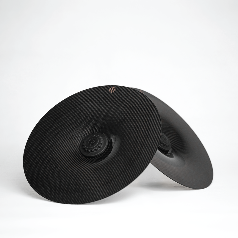 CARBON FIBER AERO DISCS [EVO] for Porsche Taycan - ALU wheels