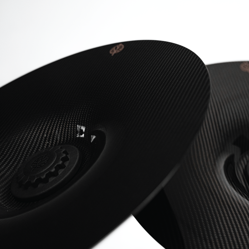 CARBON FIBER AERO DISCS [EVO] for Porsche Cayman GT4 (981) - ALU wheels