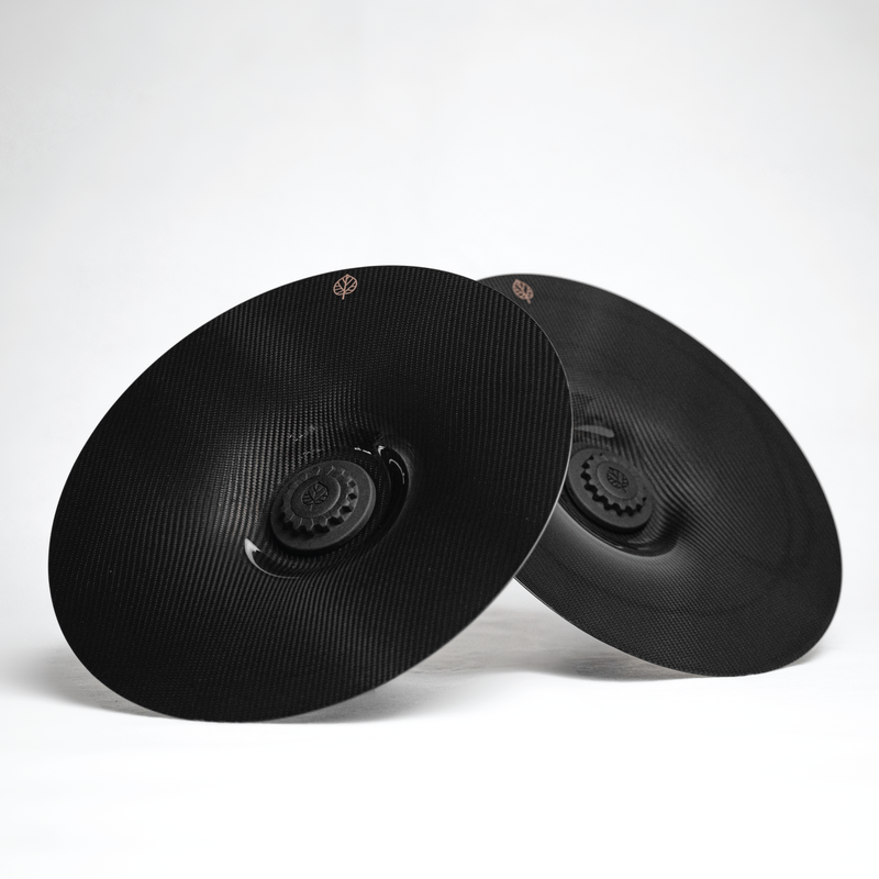 CARBON FIBER AERO DISCS [EVO] for Porsche Cayman GT4 (981) - ALU wheels