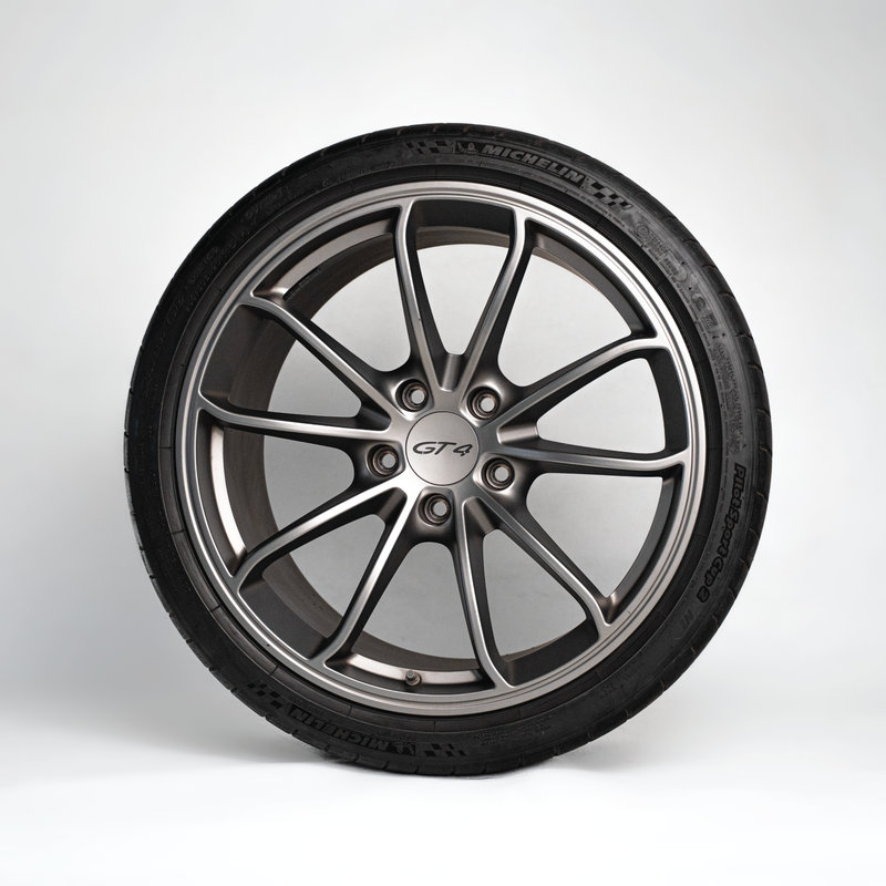 CARBON FIBER AERO DISCS [EVO] for Porsche Cayman GT4 (981) - ALU wheels