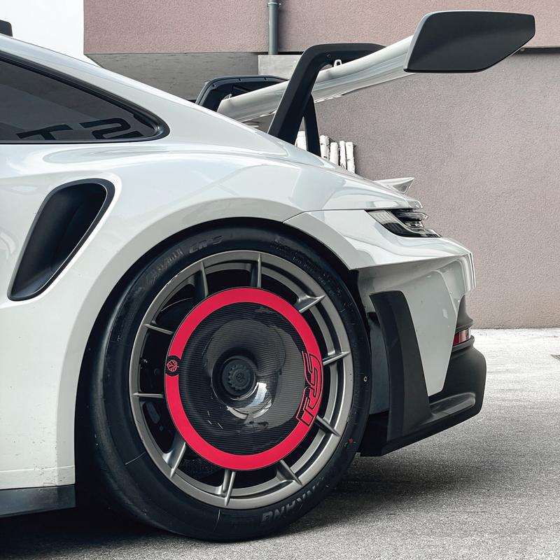 CARBON FIBER AERO DISCS [EVO] for Porsche 911 GT3 RS (992.1) - MAG wheels