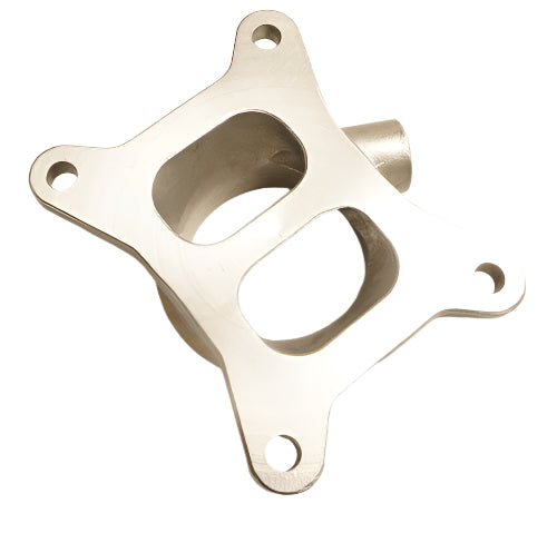 Turbo Manifold Flange Adapter MK7 2.0T TSI, 4 bolt factory manifold to Garrett V-Band G-Series /GTX