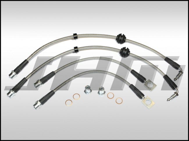 JHM - Brake Line Kit - Stainless (JHM) Front and Rear Lines for B7 - RS4